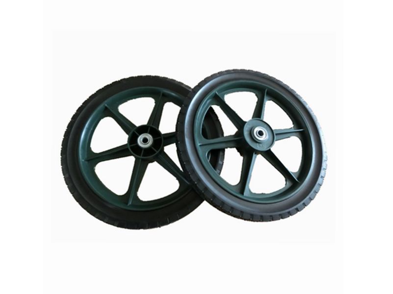 semi pneumatic rubber wheel 14x1.75