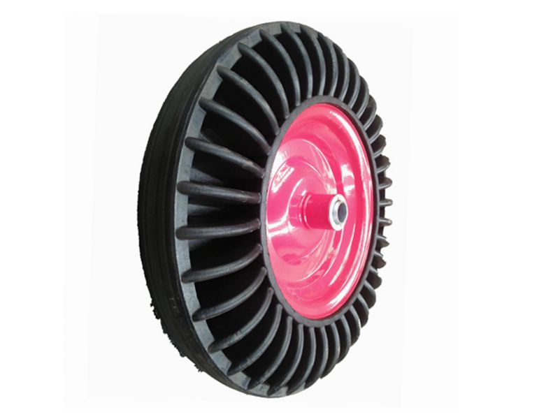 4.00-8 solid rubber wheel
