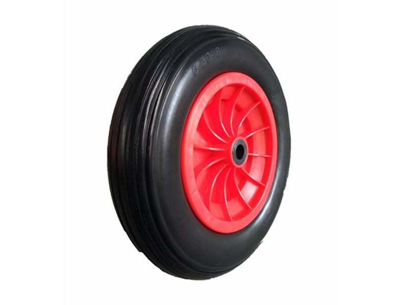 3.50-8 PU foam wheel plastic hub