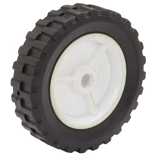 6 inch semi-solid tire polyurethane hub
